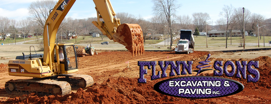 Flynn & Sons Excavating & Paving Header